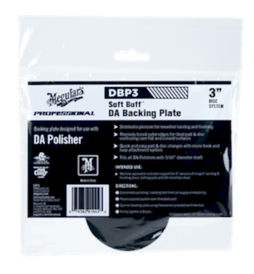  - DA Polisher Profesyonel Orbital Cila Makinesi Ped Destek Diski 3'' 7,5 cm.