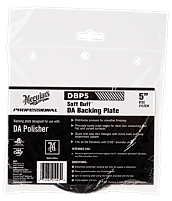  - DA Polisher Profesyonel Orbital Cila Makinesi Ped Destek Diski 5" 12,5 cm.